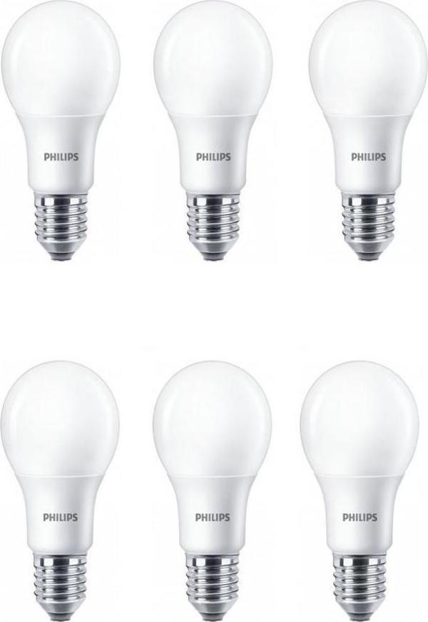 Philips 13W Led Ampul Beyaz 6500K E27 Duy (6 Adet) - Image 1