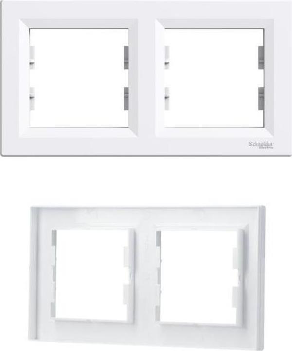 Asfora Beyaz 2'Li Çerçeve - Image 1