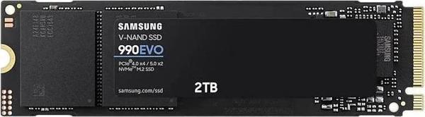 SAMSUNG 2TB 990 EVO PLUS PCIE GEN 4.0 X4 / 5.0 X2 NVME 2.0 (7250/6300MB/s) - Image 1