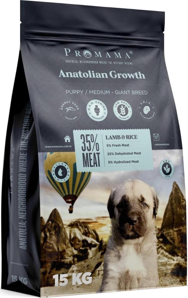 Promama Growth 5000 Puppy Eklem Destekli Yavru Köpek Maması 15 Kg - Image 1