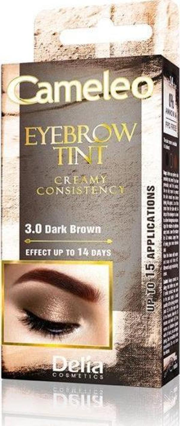 Delia Cameleo Kaş Boyası Krem 3.0 Koyu Kahve 15Ml Tint - Image 1