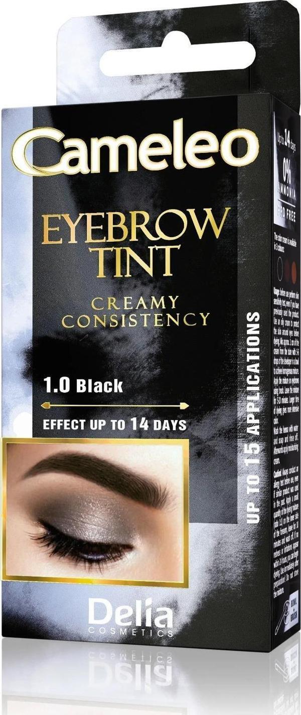 Delia Cameleo Kaş Boyası Krem 1.0 Siyah 15Ml Tint - Image 1