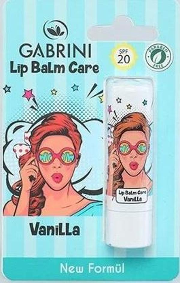 Gabrini Dudak Koruyucu Nemlendirici Lip Balm Care Vanilya - Image 1
