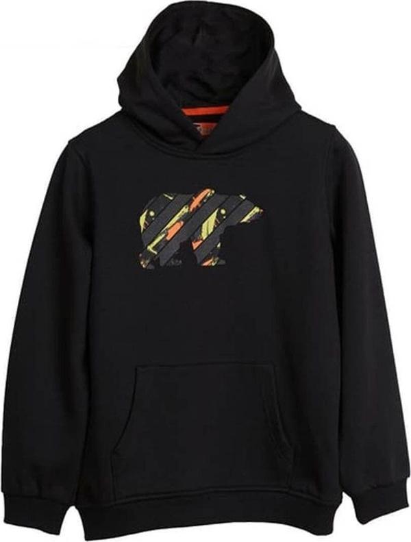 Bad Bear Mono Hoodie Jr Çocuk Siyah Kapüşonlu Sweatshirt - Image 1