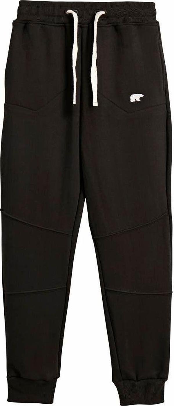 Bad Bear Less Plain Sweatpants Kids Siyah Çocuk Eşofman Altı - Image 1