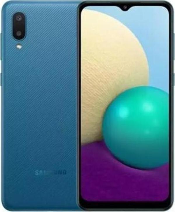 Samsung Galaxy A02 32 GB Mavi Cep Telefonu (Samsung Türkiye Garantili) - Image 1