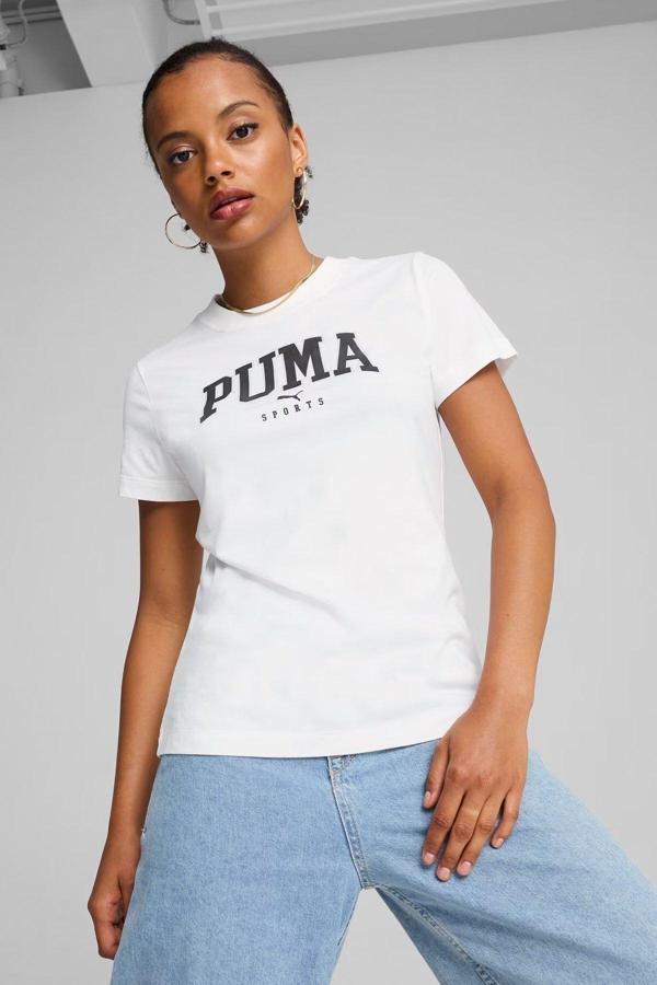 Puma Squad Graphic Kadın Tişört 68153702 - Image 1