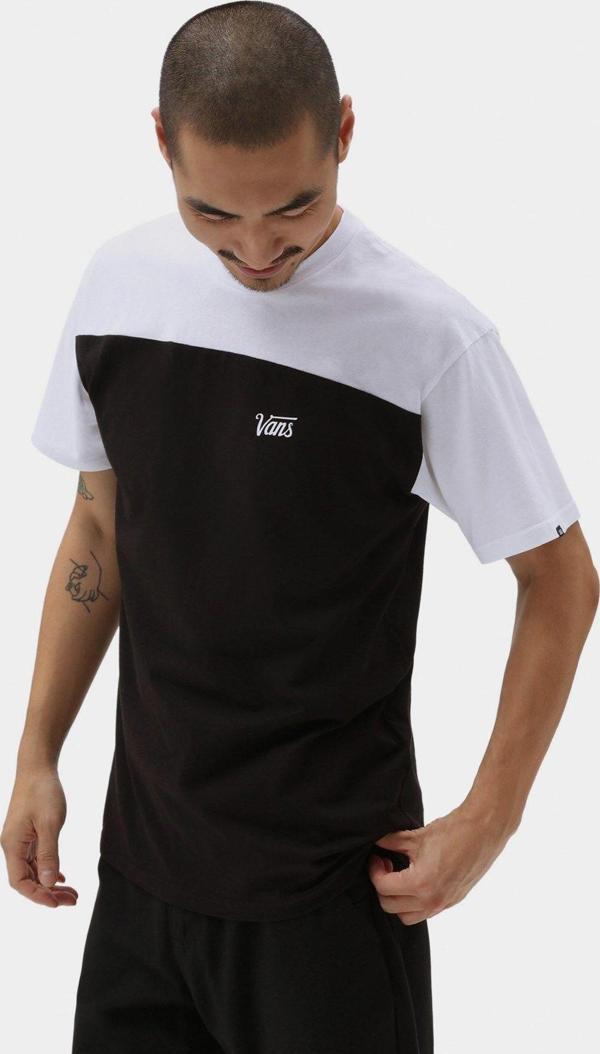 Vans Script Crew Block S/S-B Erkek Tişört Vn0007G5Y281 - Image 1