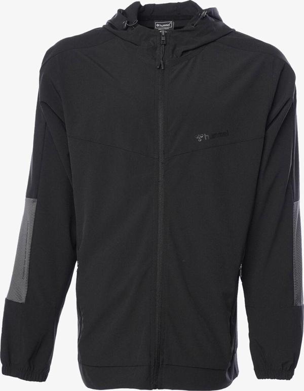 Hummel Hmljacob Zip Erkek Siyah Sweatshirt 921778-2001 - Image 1