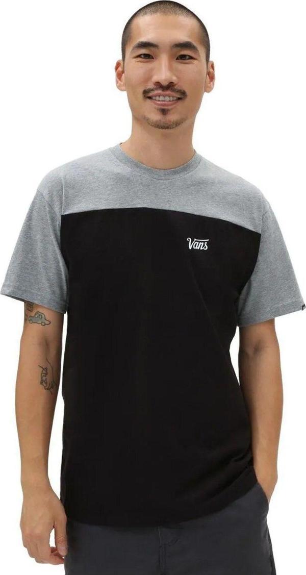 Vans Script Crew Block S/S-B Erkek Tişört Vn0007G56Xt1 - Image 1
