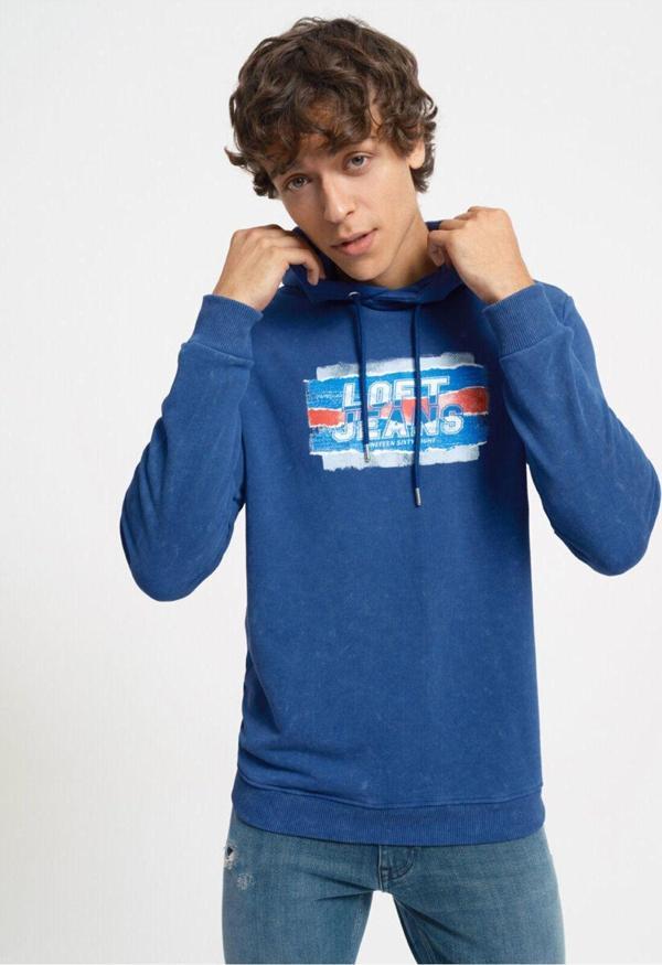 Loft Lf2034258 Erkek Sweat Navy - Image 1