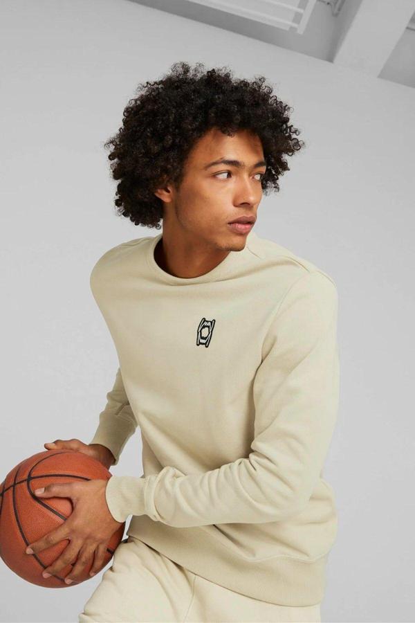 Puma Pivot Crew Emb Granola Erkek Sweatshirt 53324913 - Image 1