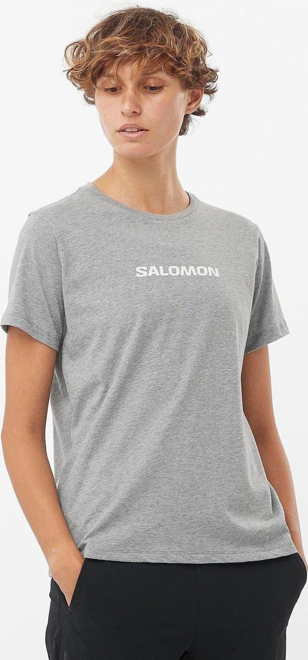 Salomon Logo Ss Kadın Tişört Lc2217500 - Image 1