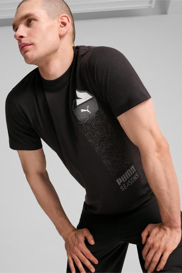 Puma 52586001 Men S Seasons Trail Tee Erkek Spor Tişört - Image 1