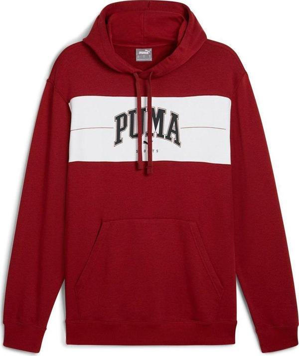 Puma Squad Hoodie Siyah Unisex Sweatshirt - Image 1