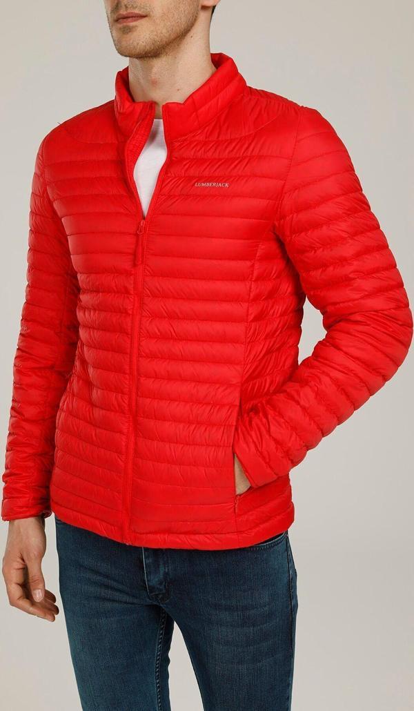 Lumberjack Sn21 Perry Down Jacket 1P Kırmızı Erkek Mont - Image 1