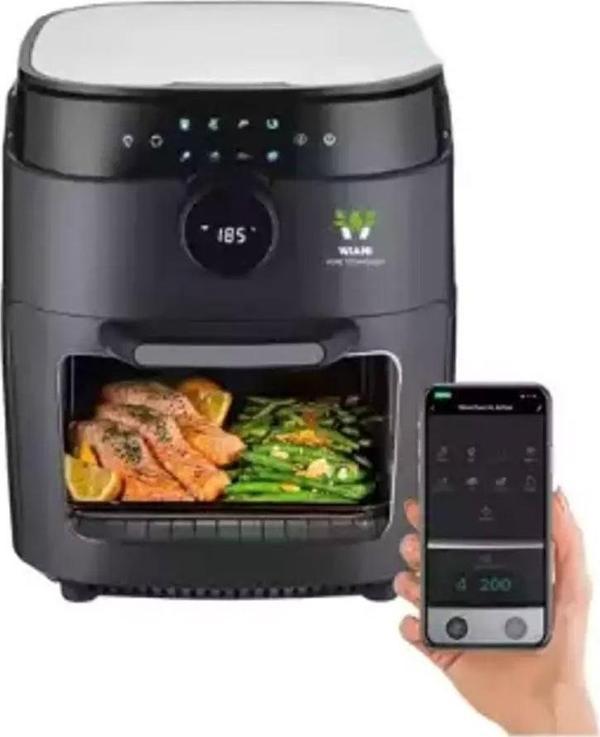 Wiami Airfryer Oven 12 L Hava Fritözü Siyah - Image 1
