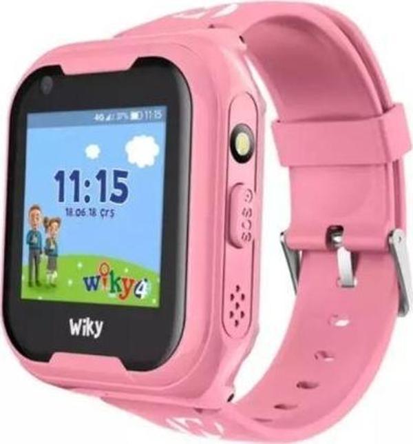 Wiky Watch Wikykids Watch 4g Akıllı Çocuk Saati Pembe Görüntülü Konuşma - Image 1