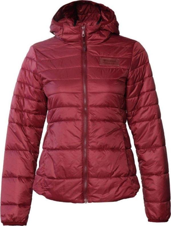 Hummel Shyvana Kadın Bordo Kapüşonlu Şişme Mont - Image 1