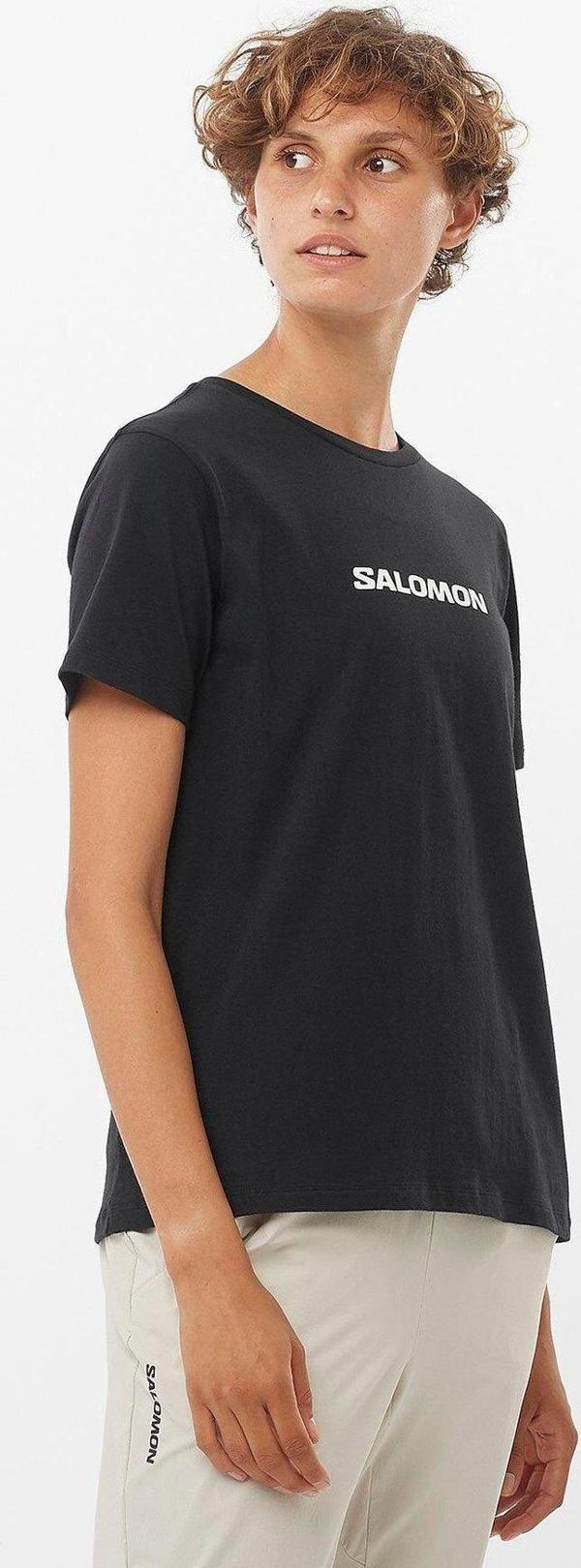 Salomon Logo Ss Kadın Tişört Lc2217700 - Image 1
