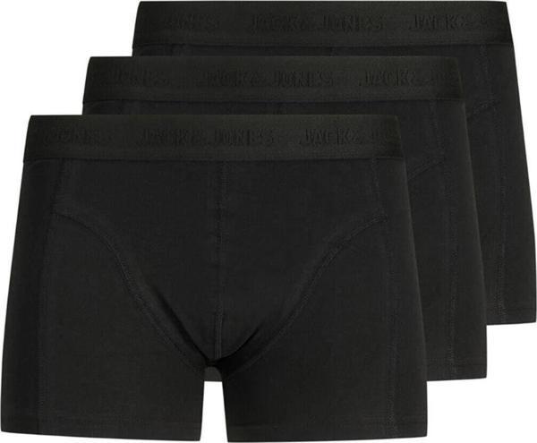 Jack&Jones Jacwaıstband Trunks 3 Pac Siyah Erkek Boxer 101069440 - Image 1