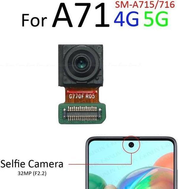 Tkgz Samsung Galaxy A71 Ön Kamera (Orjinal) - Image 1