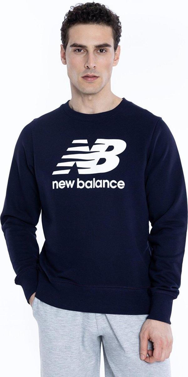 New Balance Lifestyle Erkek Sweatshirt Mnc1105-Avı - Image 1