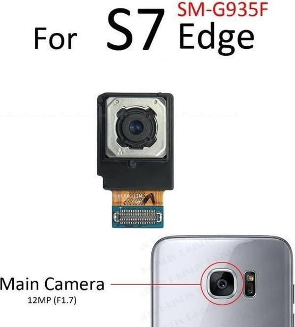 Tkgz Samsung Galaxy S7 EDGE Arka Kamera (Orjinal) - Image 1