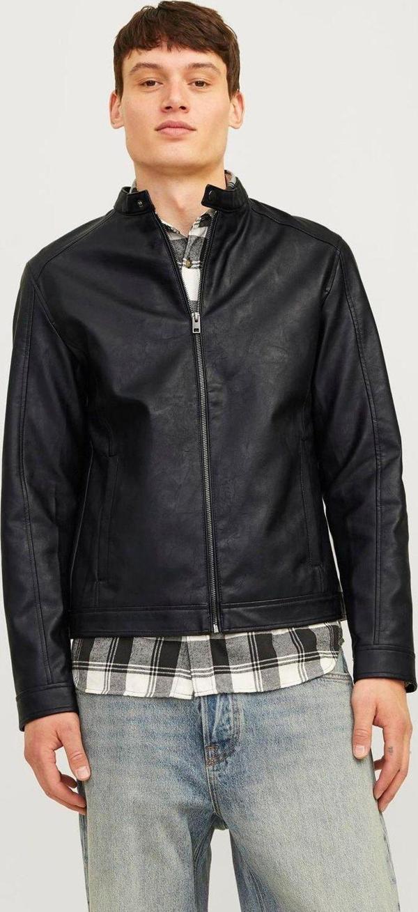 Jack&Jones Jjedylan Erkek Deri Mont 12261195 - Image 1