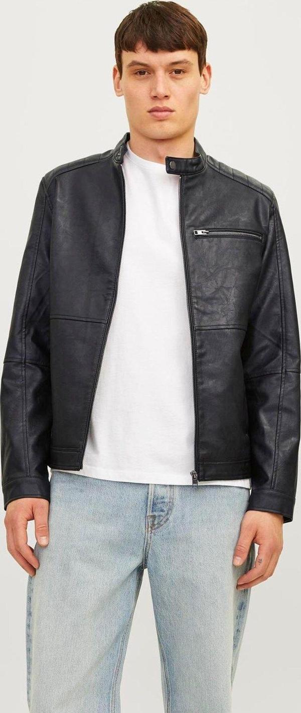 Jack&Jones Jjedylan Erkek Deri Mont 12261196 - Image 1