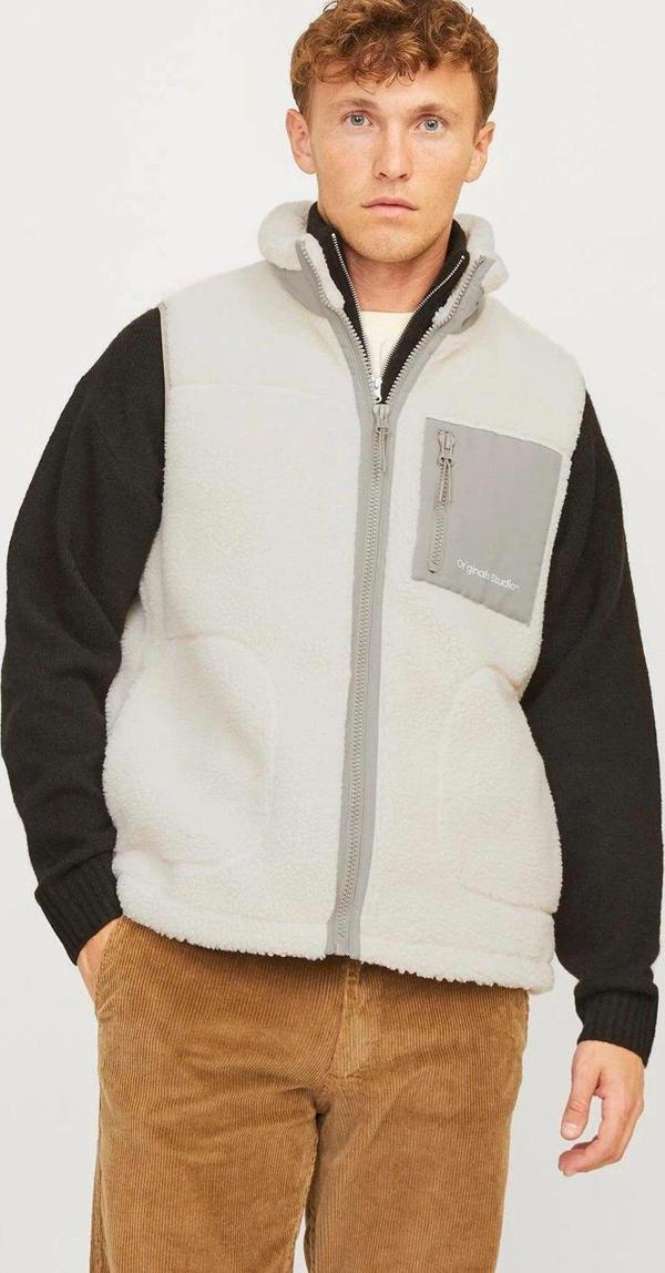 Jack&Jones Jorvesterbro Teddy Bodywarmer Yelek 12260453 - Image 1
