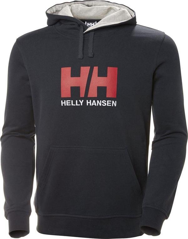 Helly Hansen Lacivert Kadın Kapüşonlu Sweatshirt Hha.33978_W Hh Logo Hoodıe - Image 1