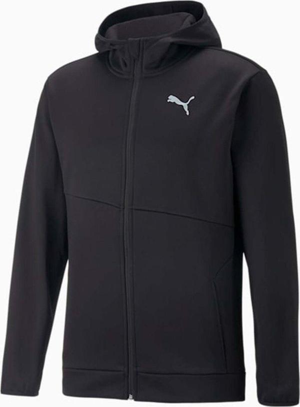 Puma Zip Ceket, S, Siyah - Image 1