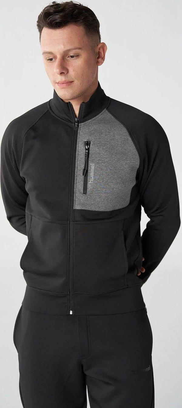 Hummel Erkek Ceket Siyah 921819-2001 Hmlrandy Zıp - Image 1