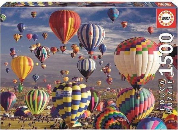 Educa Hot Air Balloons Puzzle 1500 Parça 17977 - Image 1