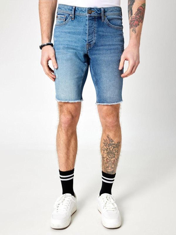 Loft Erkek Slim Fit Kot Şort Lf2032721 - Image 1