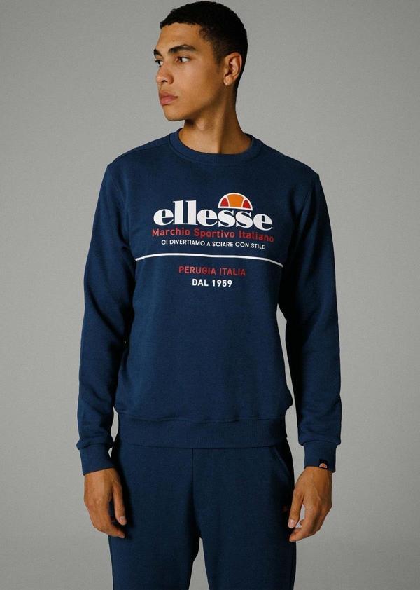 Ellesse Erkek Sweatshirt Em273-Nv - Image 1