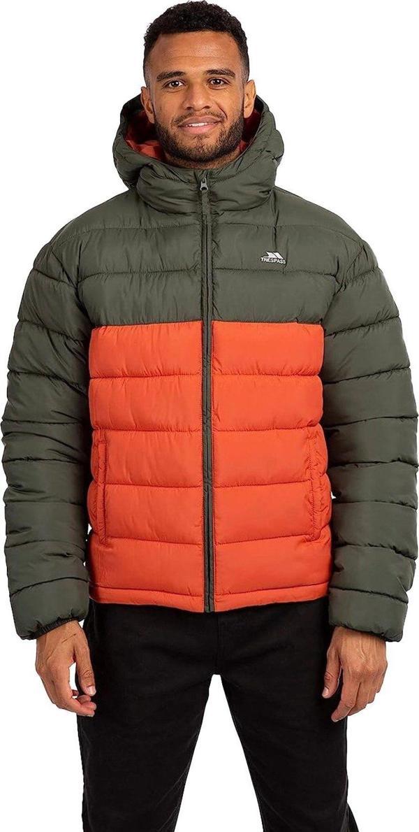 Trespass Oskar Padded Erkek Outdoor Mont Majkcan20007-Ivy - Image 1