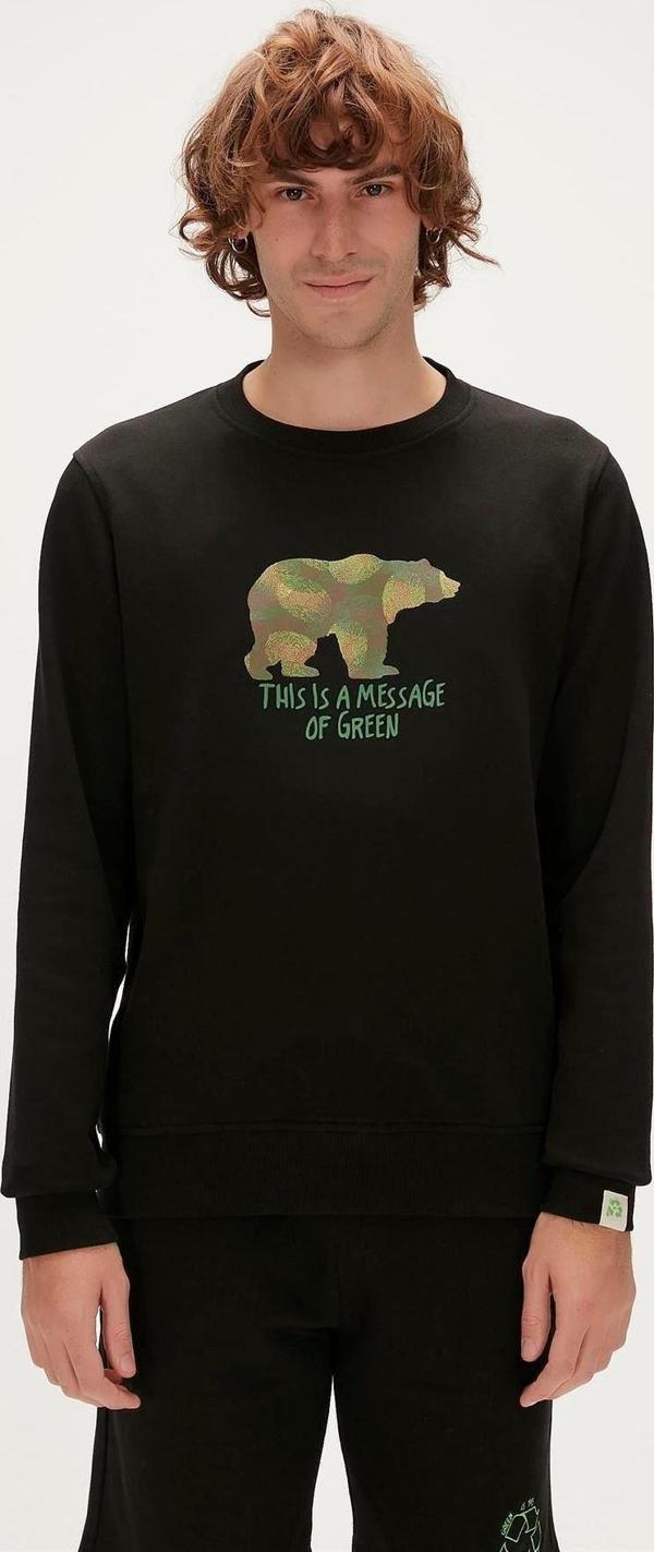 Bad Bear Re-Fınger Crewneck Erkek Sweatshirt - Image 1