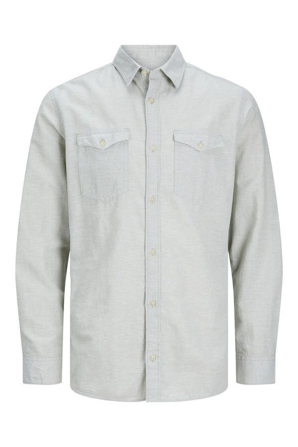 Jack&Jones Erkek Keten Gömlek 12251713 - Image 1