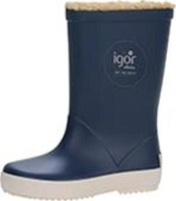 Igor Çocuk Kürklü Yağmur Çizmesi W10207 Splash Nautıco Borreguıto - Image 1