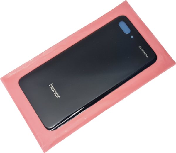 Tkgz Huawei Honor 10 Arka Pil Batarya Kapağı (CAM) SİYAH - Image 1