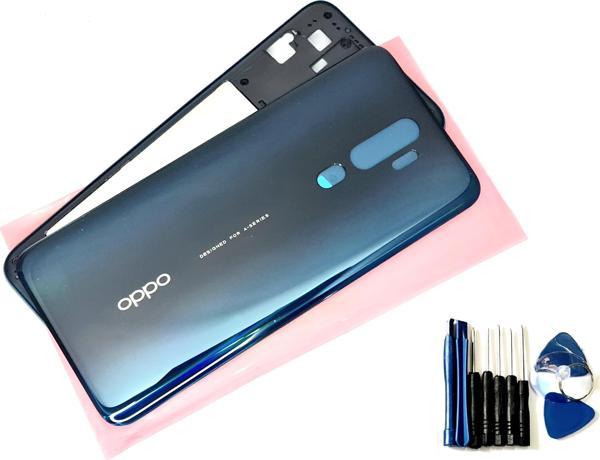 Tkgz Oppo A5 2020 ORJ Kasa Arka Pil Batarya Kapağı YEŞİL - Image 1