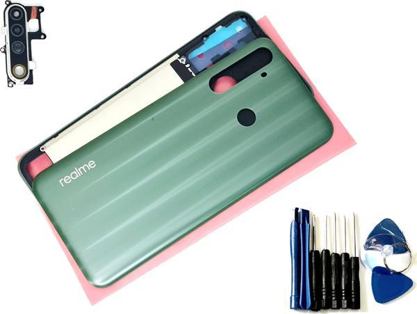 Tkgz Oppo Realme 6İ ORJ Kasa Arka Pil Batarya Kapağı YEŞİL - Image 1