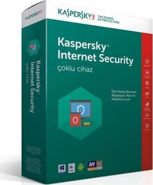 Kaspersky Internet Security 4 Kullanıcı 1 Yıl - Image 1