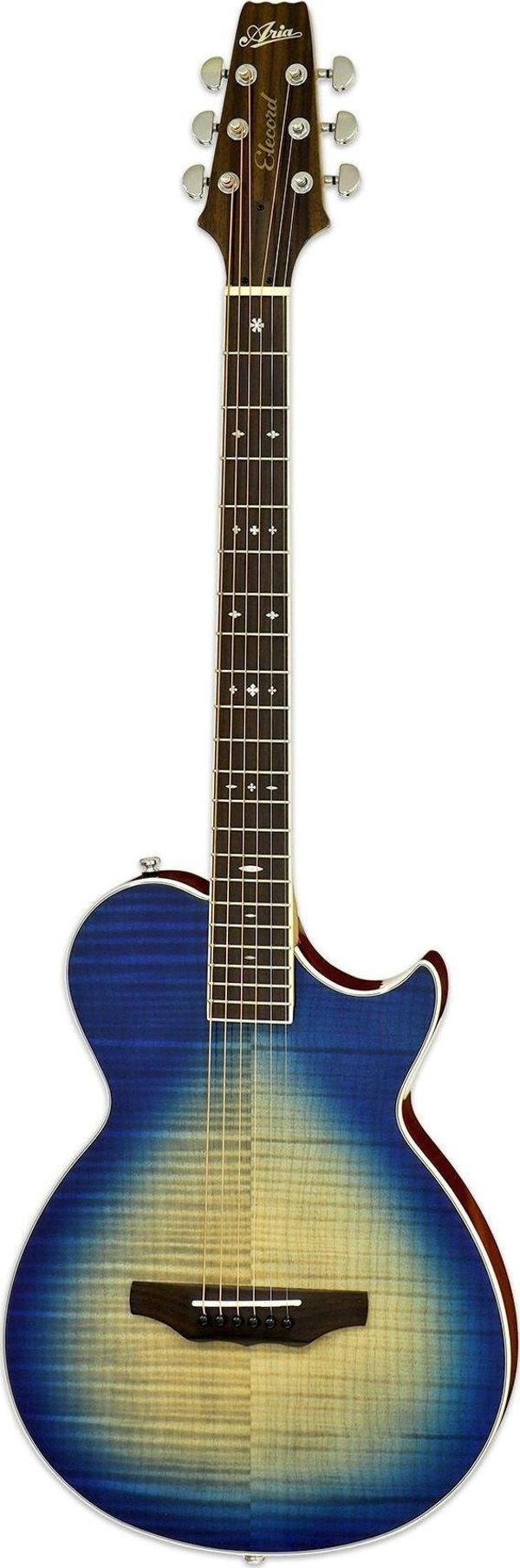Aria APE100BLB Elektro Akustik Gitar - Image 1