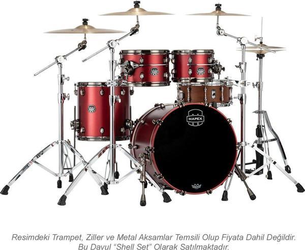 Mapex Saturn EVO Birch Akustik Davul 20+10+12+14F (SE504XBBPA) - Image 1