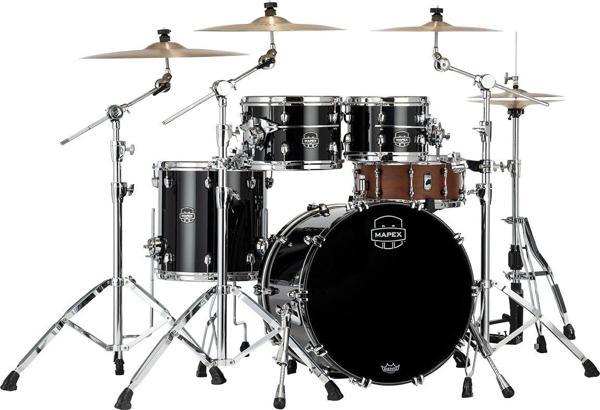 Mapex Saturn Evo Fusion Birch Akustik Davul 20+10+12+14F (SE504XBPB) - Image 1