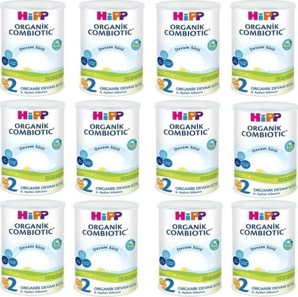 Hipp 2 Organik Combiotic Devam Sütü 350 Gr X 12 Adet - Image 1