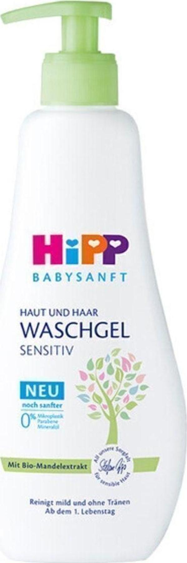 Hipp Babysanft Bebek Saç ve Vücut Banyo Jeli 400 gr - Image 1